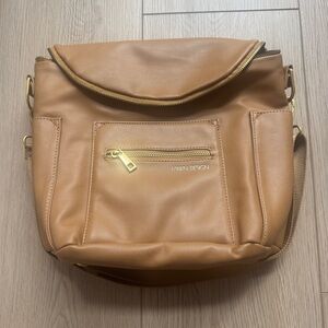 Fawn Design Tan Mini Diaper Bag Backpack